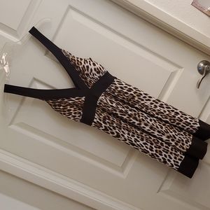 Leopard dress very sexy